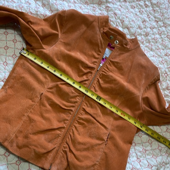 Wilsons leather ruched suede jacket - Picture 14 of 14